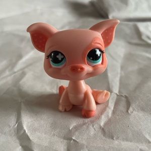 Littlest Pet Shop Pink Pig